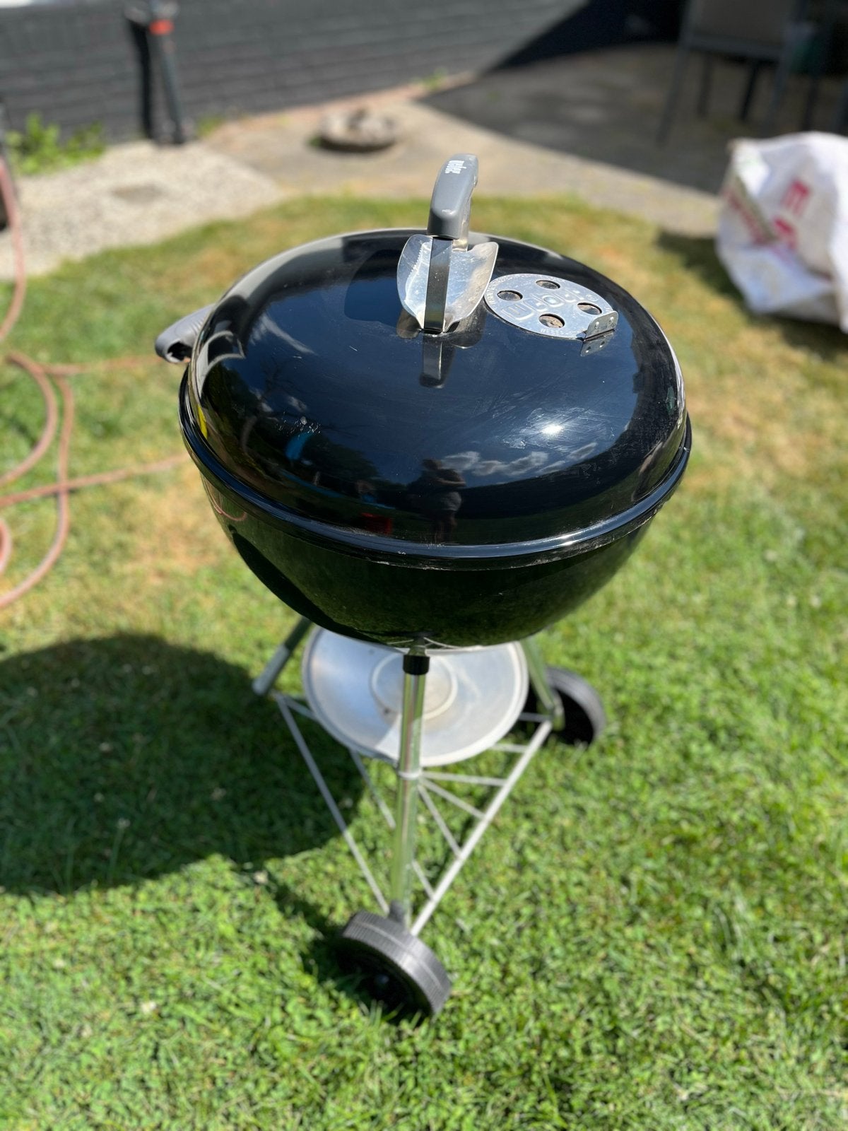 Gratis Weber barbecue, gebruikt, Ophalen, Gebruikt