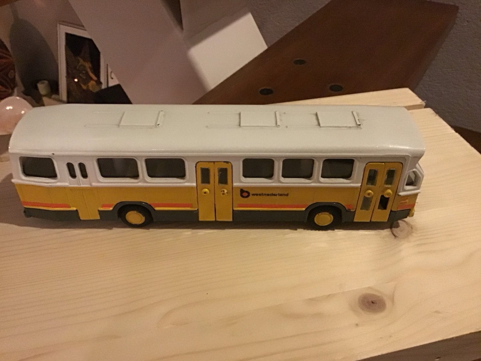 Lion Toys DAF Citybus Westnederland - Made in Holland, Ophalen of Verzenden, Gebruikt