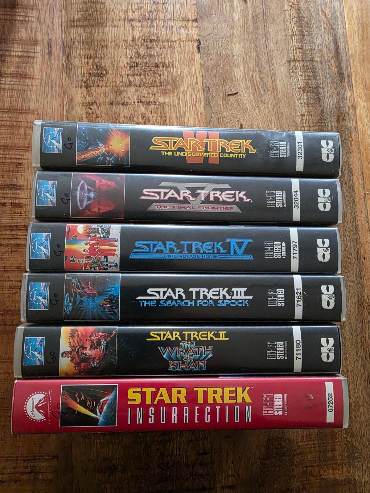 Star Trek VHS Collectie - 7 Films, Vanaf 12 jaar, Ophalen of Verzenden, Gebruikt, Science Fiction en Fantasy