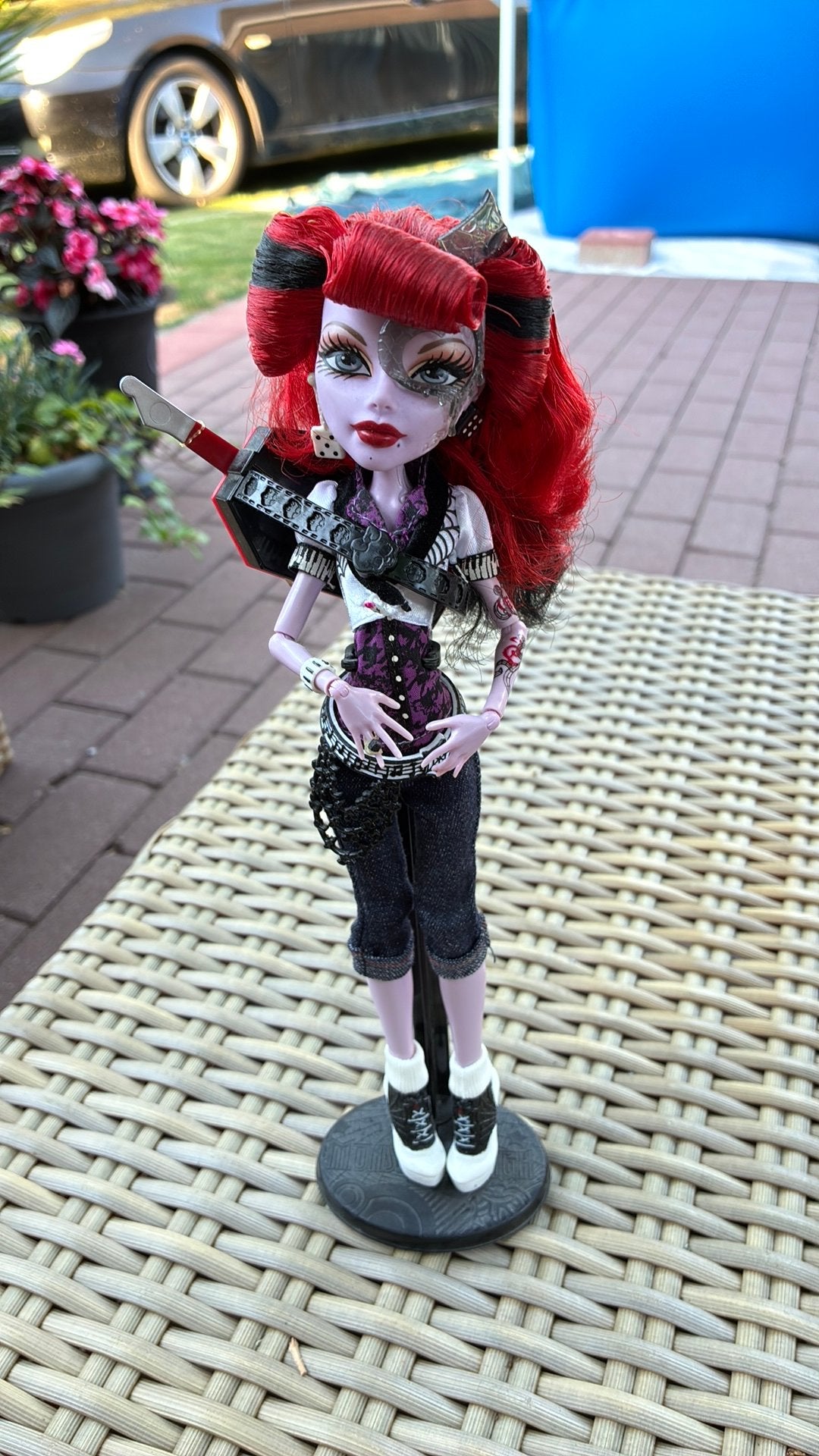 Te koop Monster High operetta, Ophalen, Zo goed als nieuw, Pop
