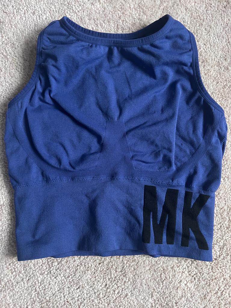 MKBM Sportbh/Sporttopje - Maat M (38/40), Kleding | Dames, Maat 38/40 (M), Blauw, Ophalen of Verzenden, Fitness of Aerobics