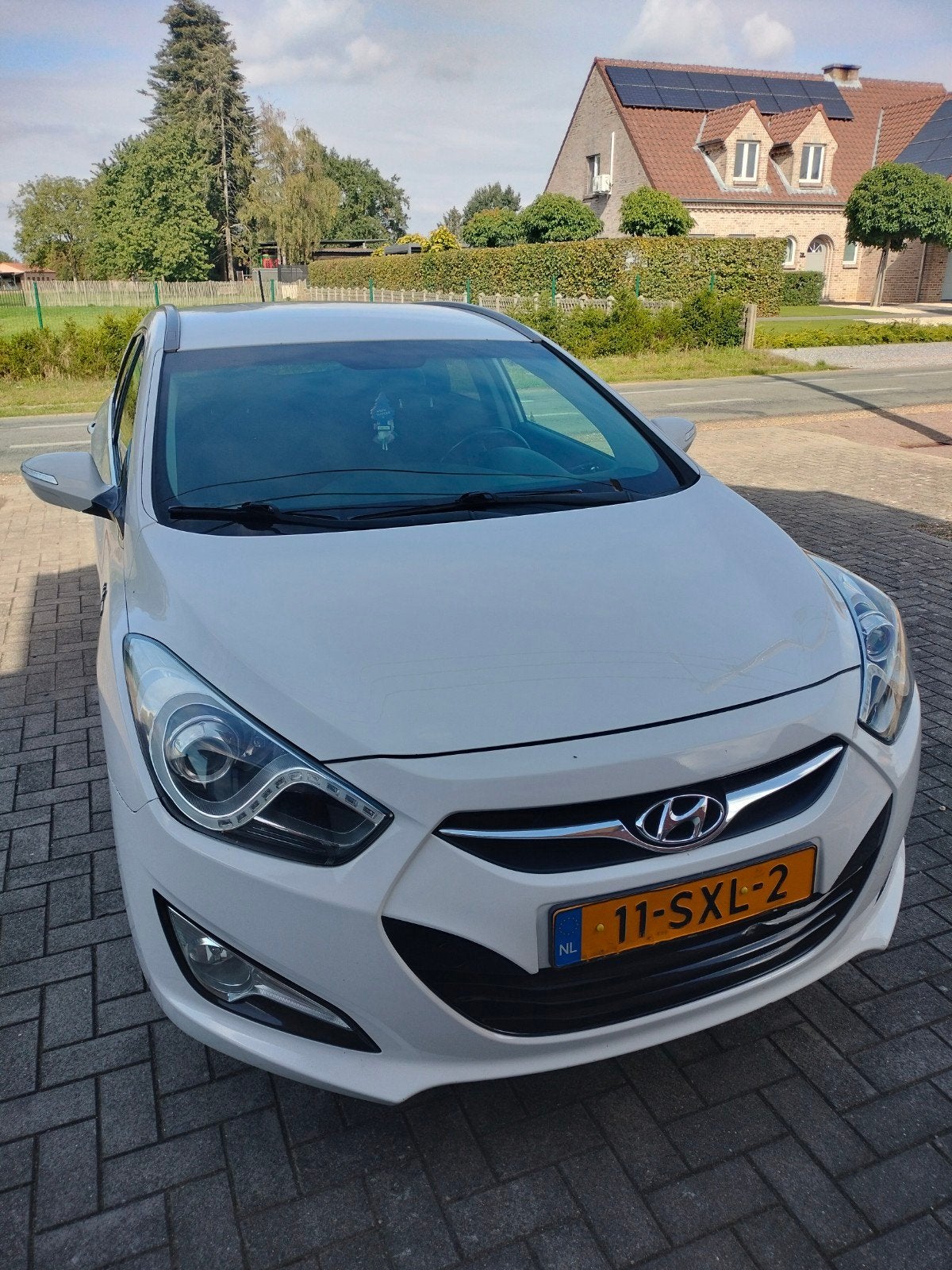 Hyundai i40 1.6 GDI Stationwagon 2012 Wit, Auto's, Achterwielaandrijving, 4 cilinders, Wit, Origineel Nederlands