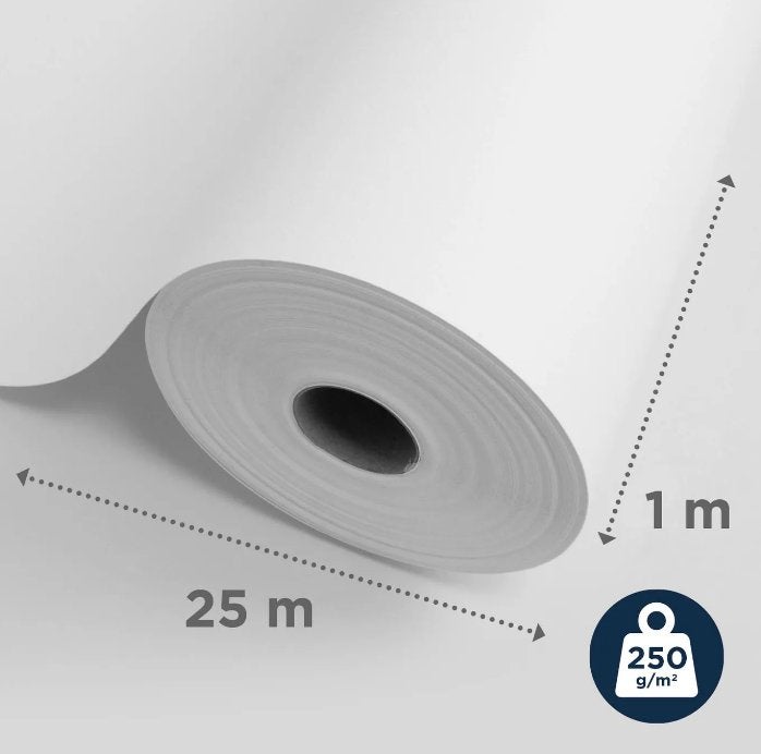 7 meter Sencys glasvliesbehang voorgeschilderd, Ophalen, Overige materialen, Overige typen, Nieuw