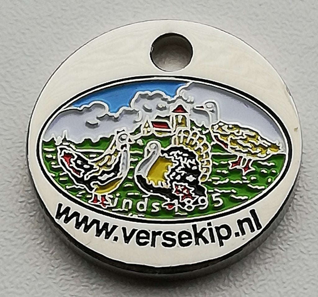 Winkelwagenmuntje van Verse Kip, Ophalen of Verzenden