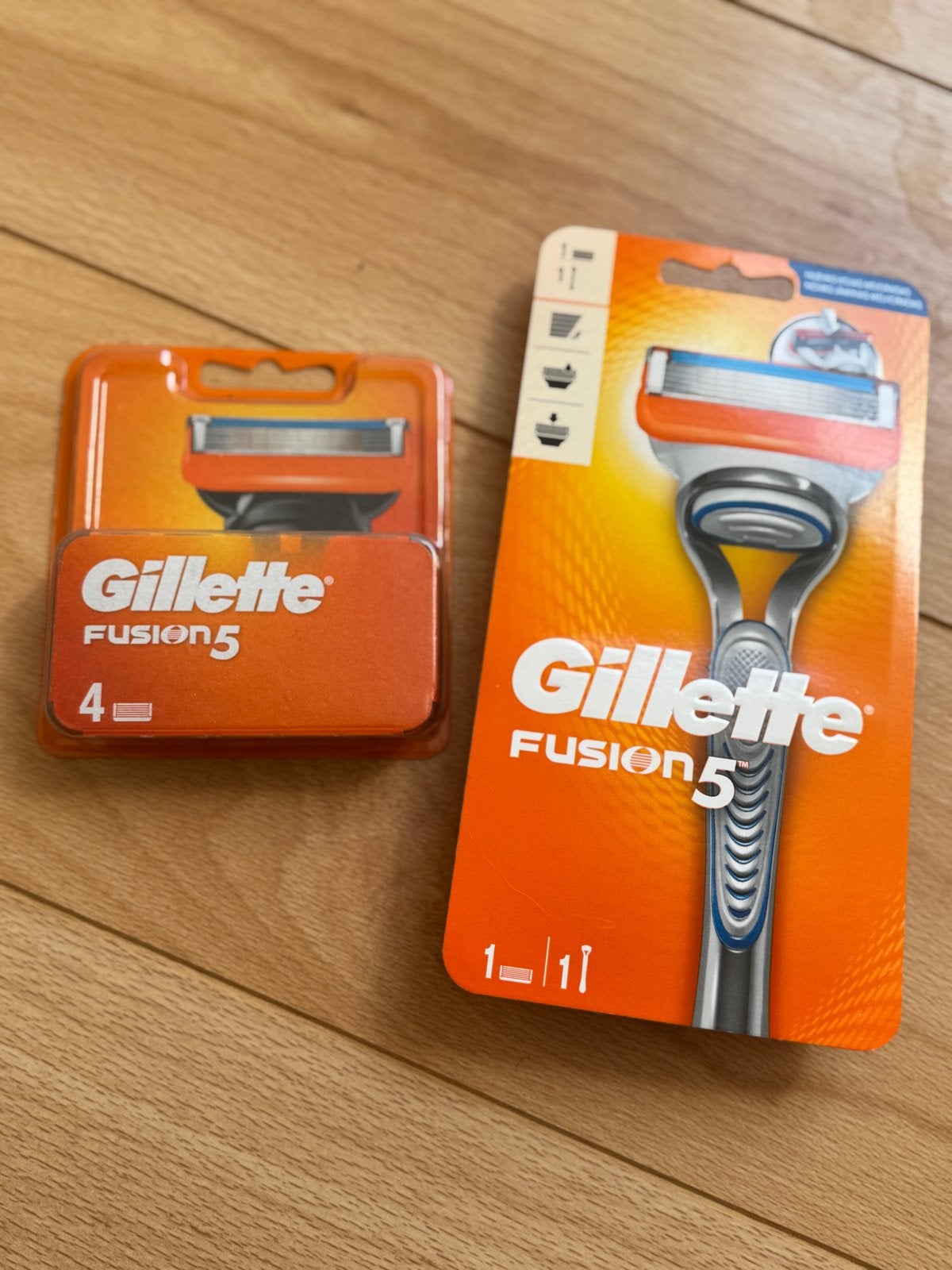 Gillette Fusion 5 Scheermes en Navulmesjes (Nieuw), Ophalen of Verzenden, Nieuw, Overige typen