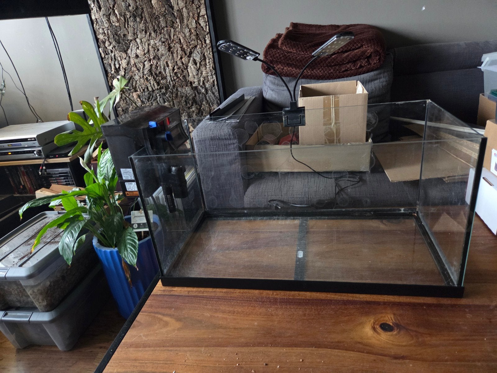 2x juwel monolux 60, Dieren en Toebehoren, Ophalen, Gebruikt, Leeg aquarium, Inclusief deksel