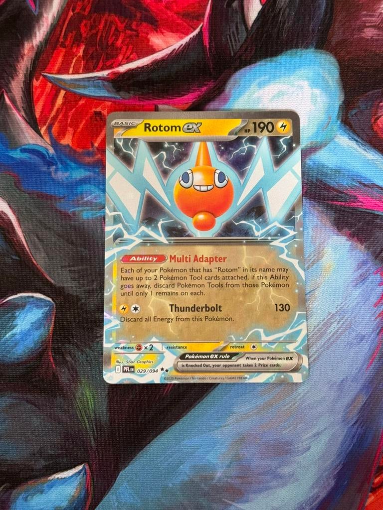 Pokémon kaarten Rotom EX #29, Ophalen of Verzenden, Zo goed als nieuw, Losse kaart