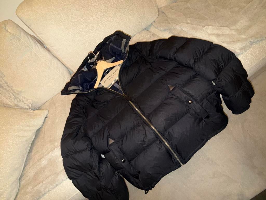 Burberry winterjas/bodywarmer maat M Origineel Factuur, Kleding | Heren, Jassen | Winter, Ophalen, Zo goed als nieuw, Zwart