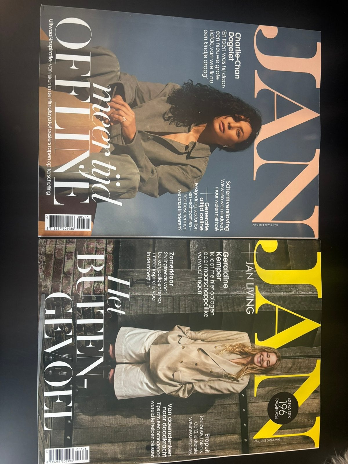 JAN Magazine - 2 nummers (mei en juni 2026), Ophalen of Verzenden, Nieuw, Damesbladen