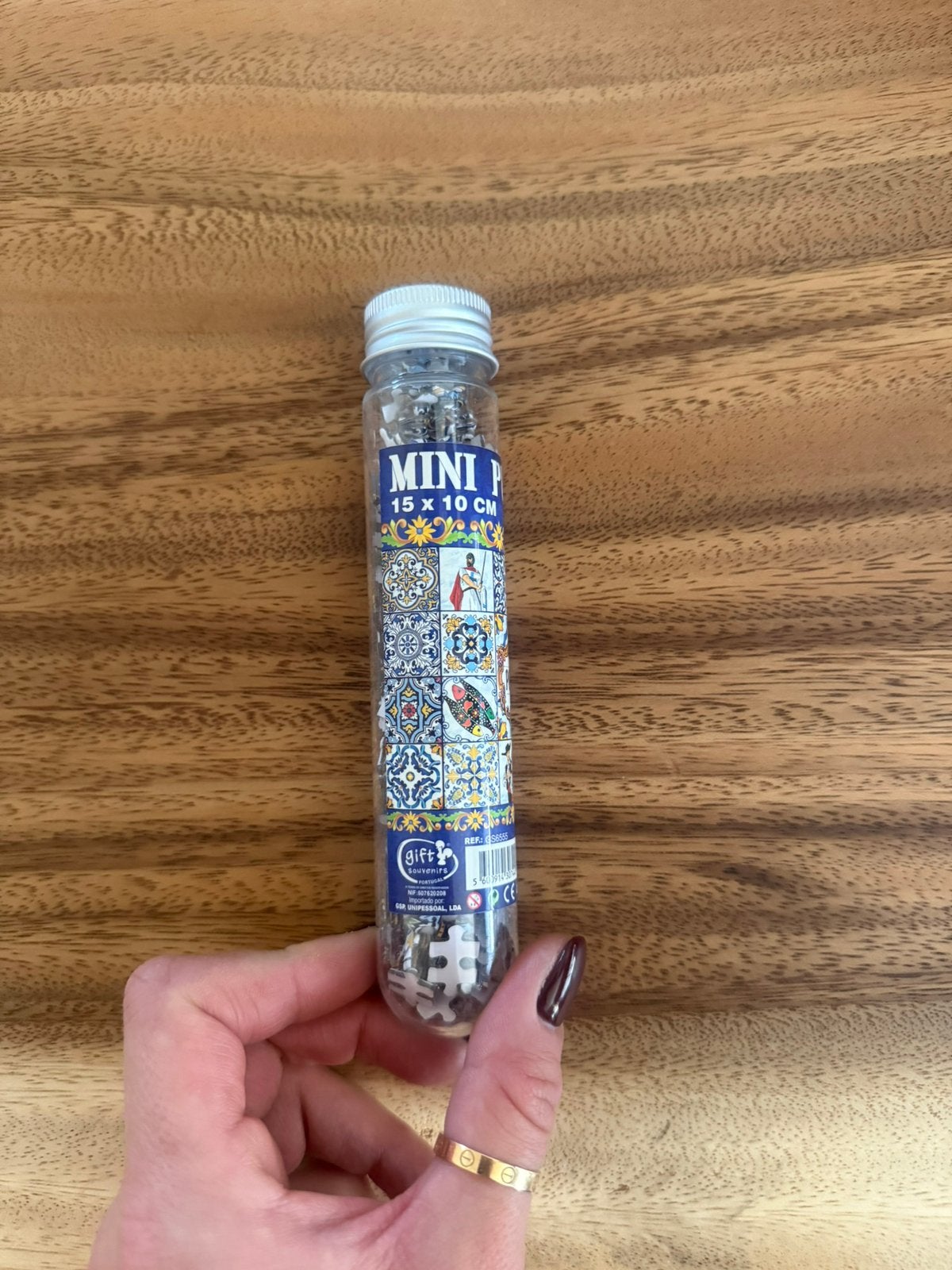 Mini puzzel / puzzle van Portugal 150 stukjes., Hobby en Vrije tijd, Denksport en Puzzels, Ophalen of Verzenden, Minder dan 500 stukjes