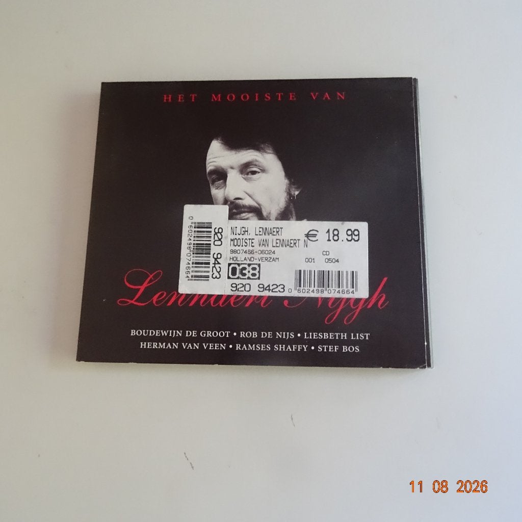 Het mooiste van Lennaert Nijgh - Boudewijn de Groot eva, Gebruikt, Ophalen of Verzenden, Nederlandstalig, Album