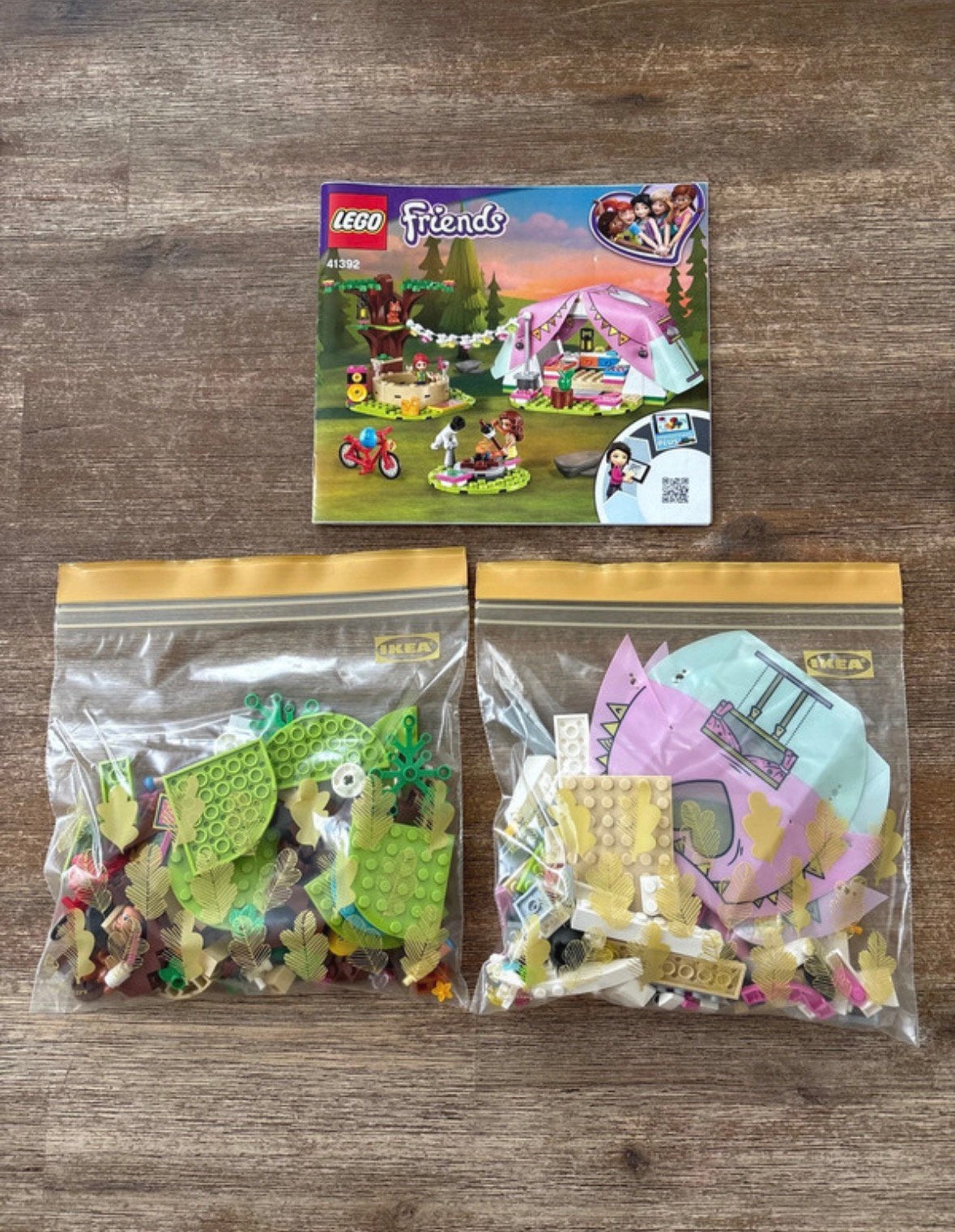 Lego friends glamping in de natuur, Lego, Friends, Ophalen of Verzenden, Zo goed als nieuw