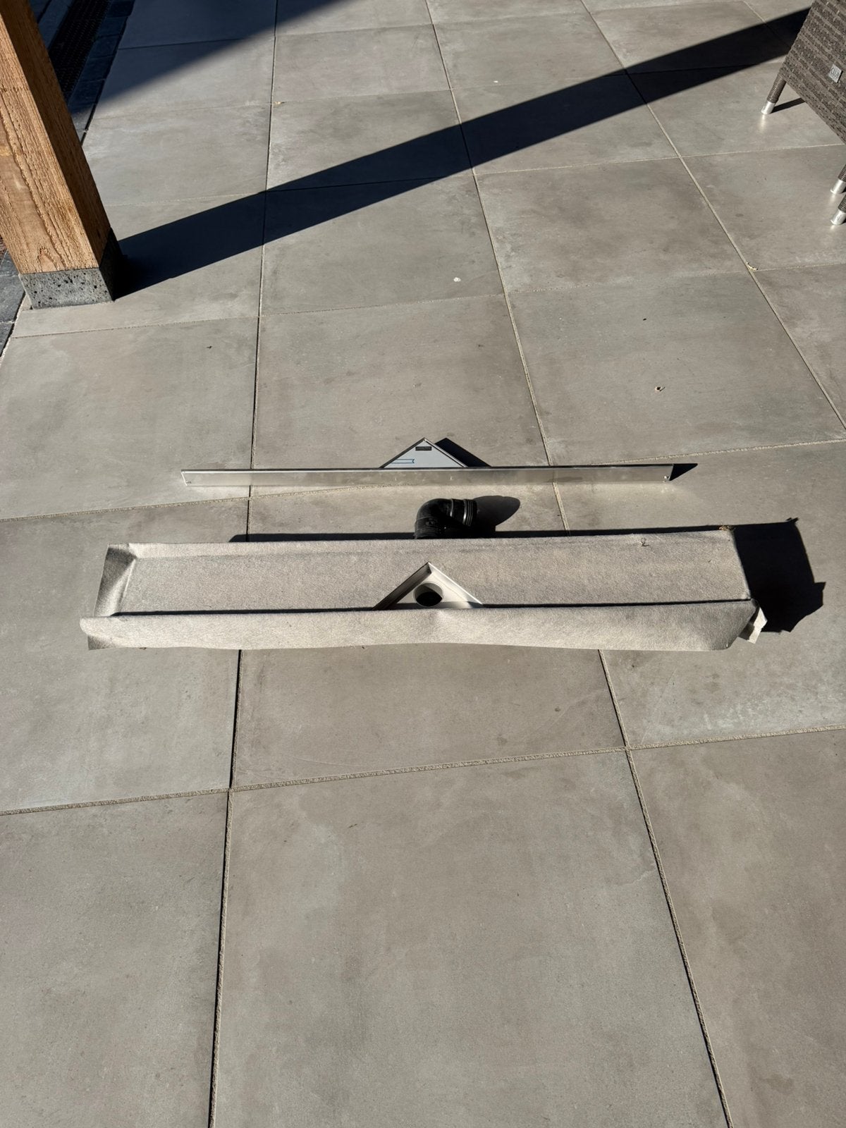 Easy drain S line 100 cm nieuw, Doe-het-zelf en Verbouw, Sanitair, Ophalen of Verzenden, Nieuw, Rvs, Douche