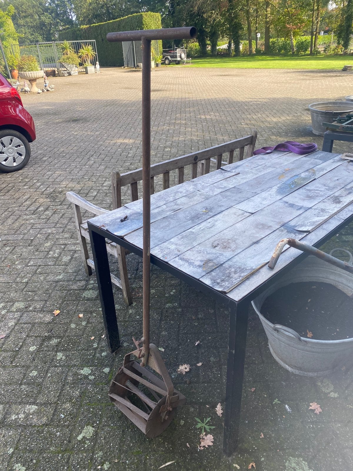 Hele nette schoffelmachine, Ophalen, Zo goed als nieuw