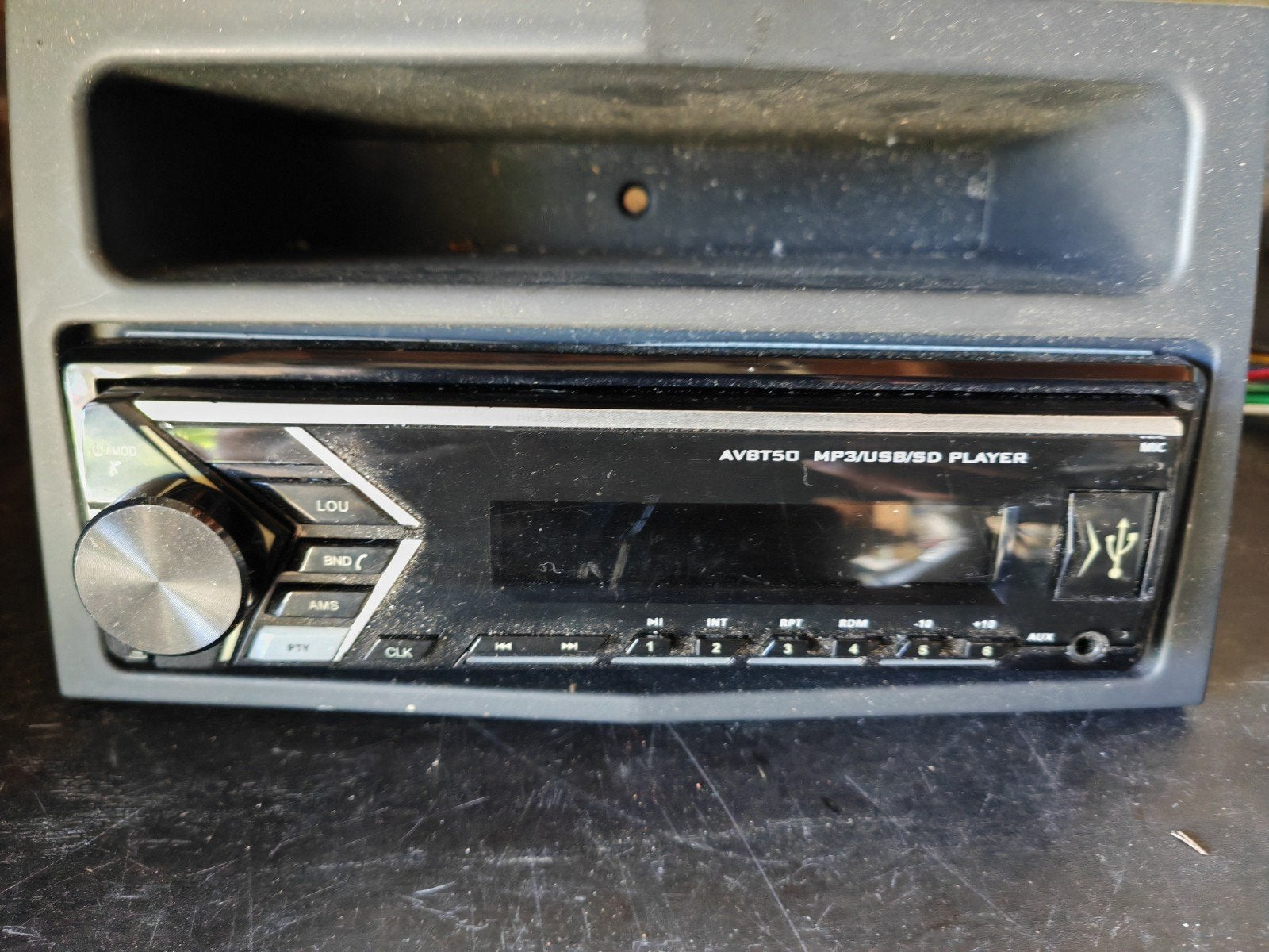 AVBT50 MP3/USB/SD Speler Autoradio, Ophalen of Verzenden, Gebruikt