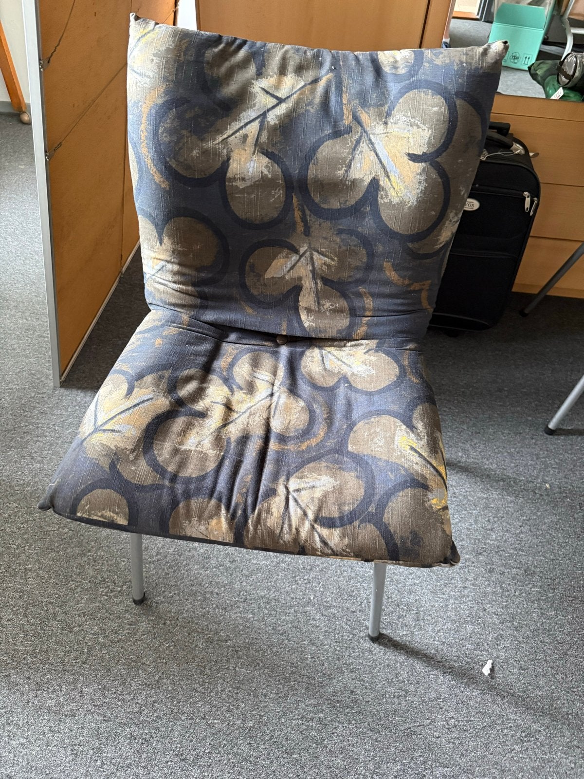 2x Ligne Roset stoelenmet uniek bladmotief, Ophalen, Twee, Overige kleuren, Zo goed als nieuw
