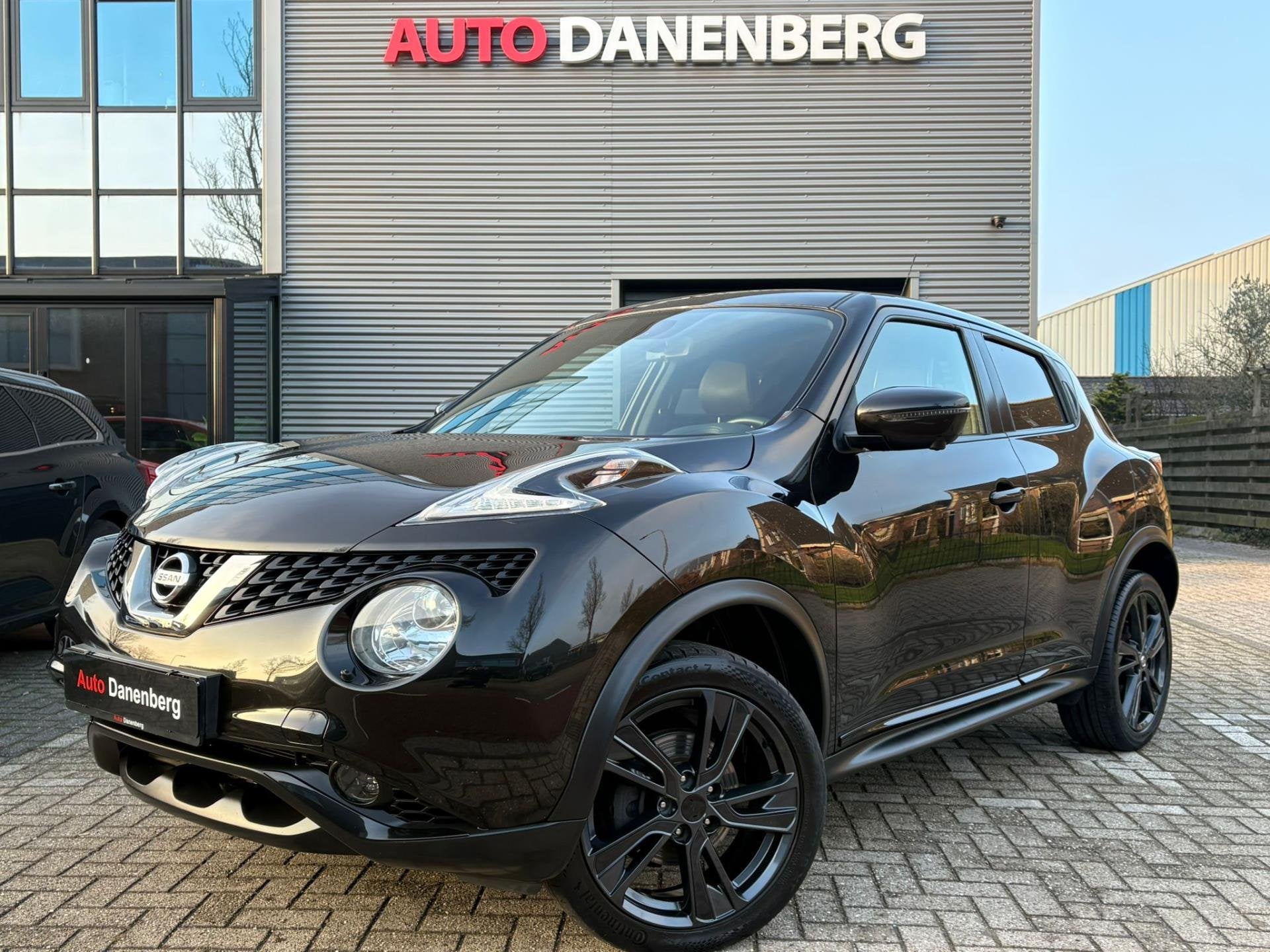 Nissan Juke 1.6 Tekna 390 CAMERA FULL OPTIES AUTOMAAT!, Auto's, Nissan, Zwart, 1600 cc, Zwart, Nieuw
