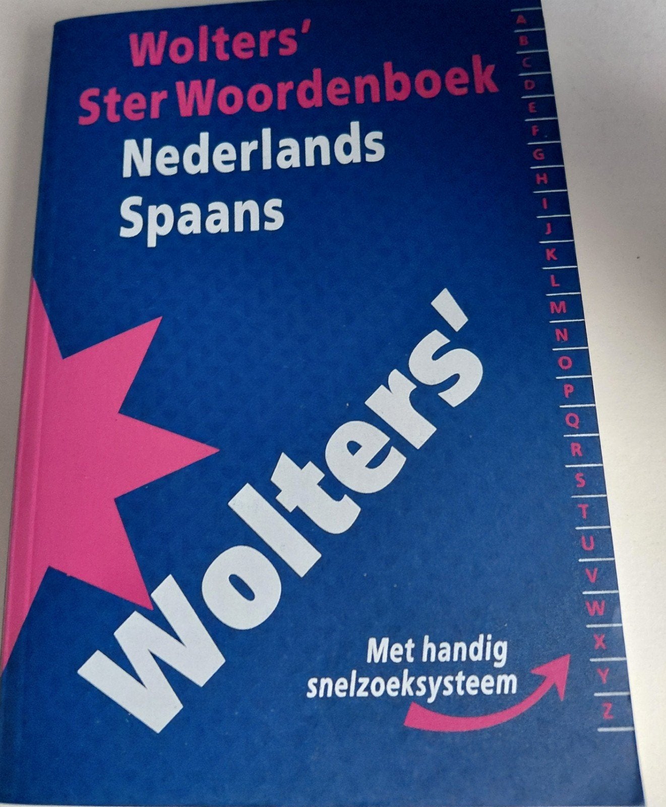 Wolters' Sterwoordenboek: Nederlands Spaans, Ophalen, Zo goed als nieuw, Koenen of Wolters