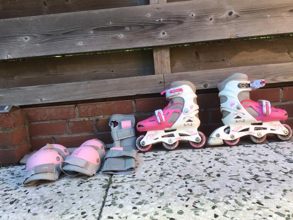 Rolschaatsen, Kinderen en Baby's, Speelgoed | Buiten | Rolschaatsen, Ophalen, Gebruikt, Kinderen