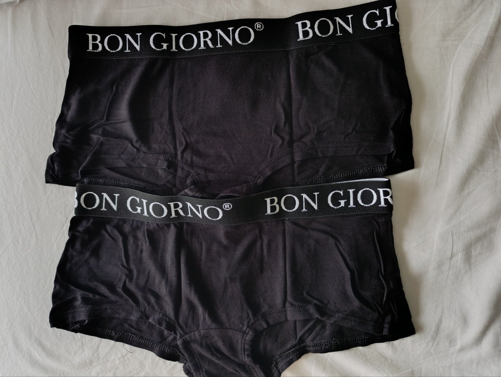 2-pack bamboe boxershorts dames maat S, Kleding | Dames, Bon Giorno, Ophalen of Verzenden, Zwart, Broekje of Short