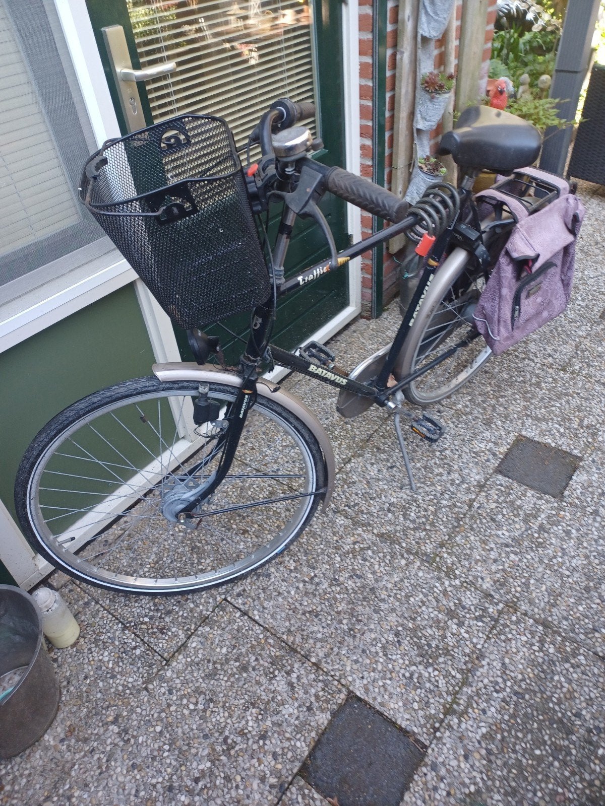 Batavus Traffic 4 fiets met 3 versnellingen en trommelremmen, Gebruikt, Versnellingen, Batavus, Trommelrem
