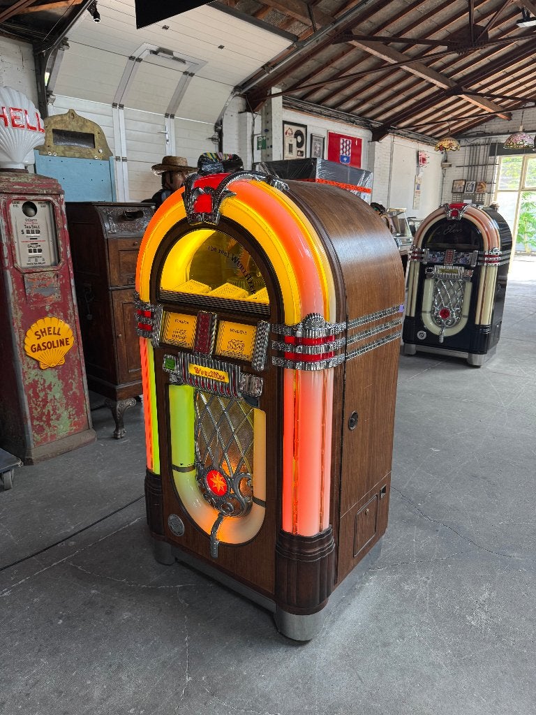 Wurlitzer 1015 OMT CD-50 Type 20/16 jukebox met bubbeltubes, Verzamelen, Ophalen, Gebruikt, 1970 tot heden, Wurlitzer