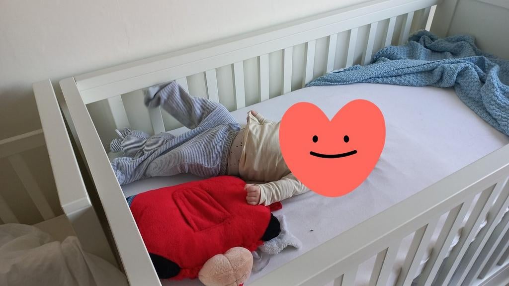 Kidsmill Newport 2 ledikant, Ophalen, Gebruikt, Minder dan 140 cm, Matras