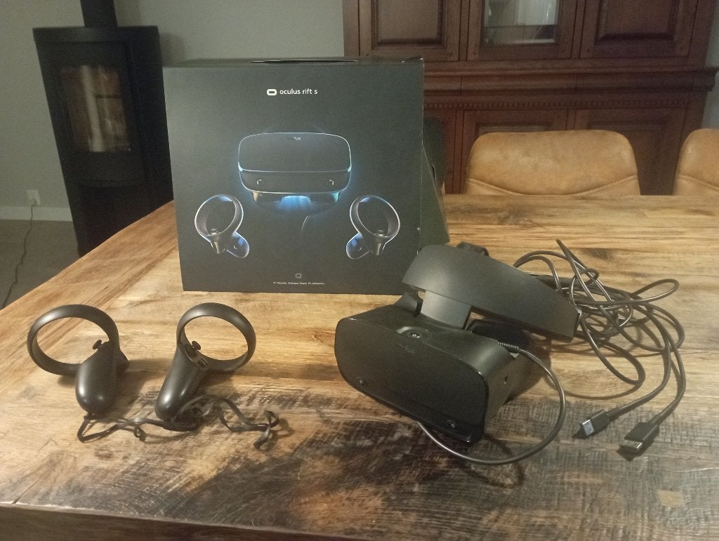 Oculus Rift S, Spelcomputers en Games, Ophalen, Gebruikt, VR-bril, Pc