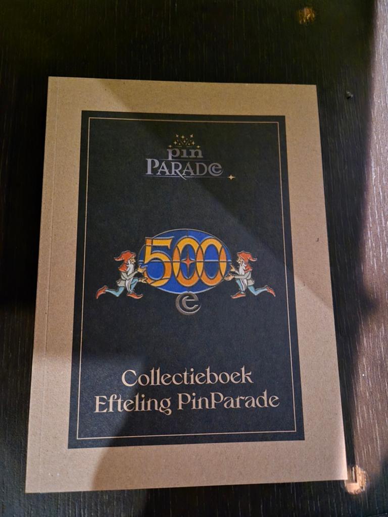 Efteling Pinparade 500 collectieboek, Ophalen of Verzenden, Nieuw, Overige typen