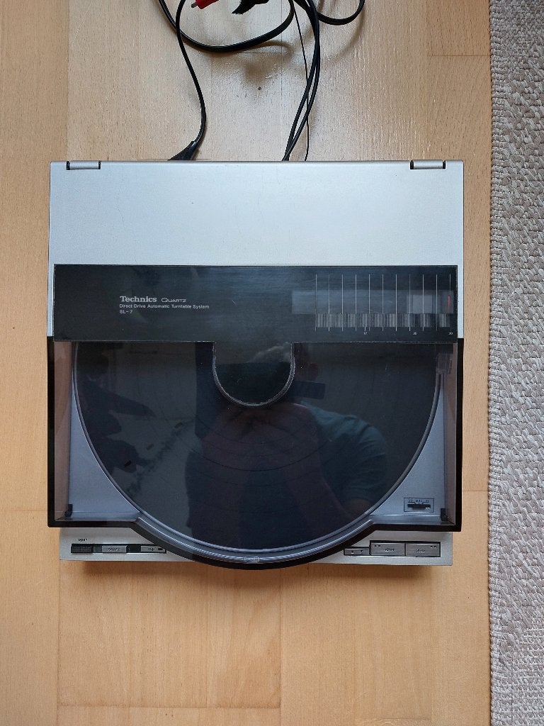 Platenspeler Technics Quartz SL-7 (-EG), Ophalen, Gebruikt, Automatisch, Platenspeler