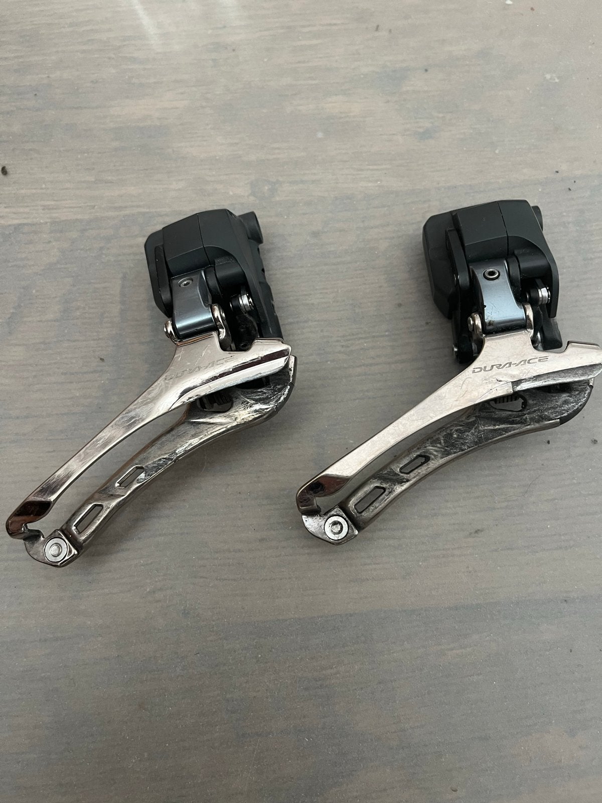 Shimano Dura-Ace FD-7970 Di2 Voorderailleur Dubbel, Ophalen of Verzenden, Gebruikt
