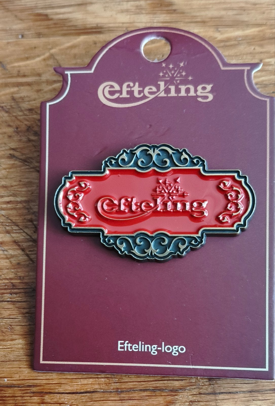 Efteling Logo Pin - Nieuw in Verpakking, Verzamelen, Efteling, Ophalen of Verzenden