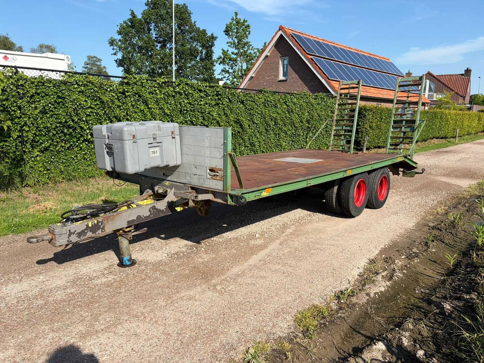Oprijwagen 8Tons Aanhangwagen, Gebruikt