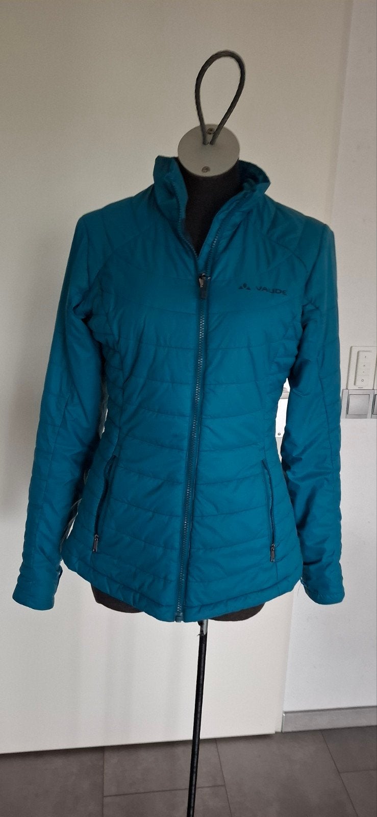 Vaude jas tussenjas maat 36 xs igs, Blauw, Ophalen of Verzenden, Vaude, Maat 36 (S)