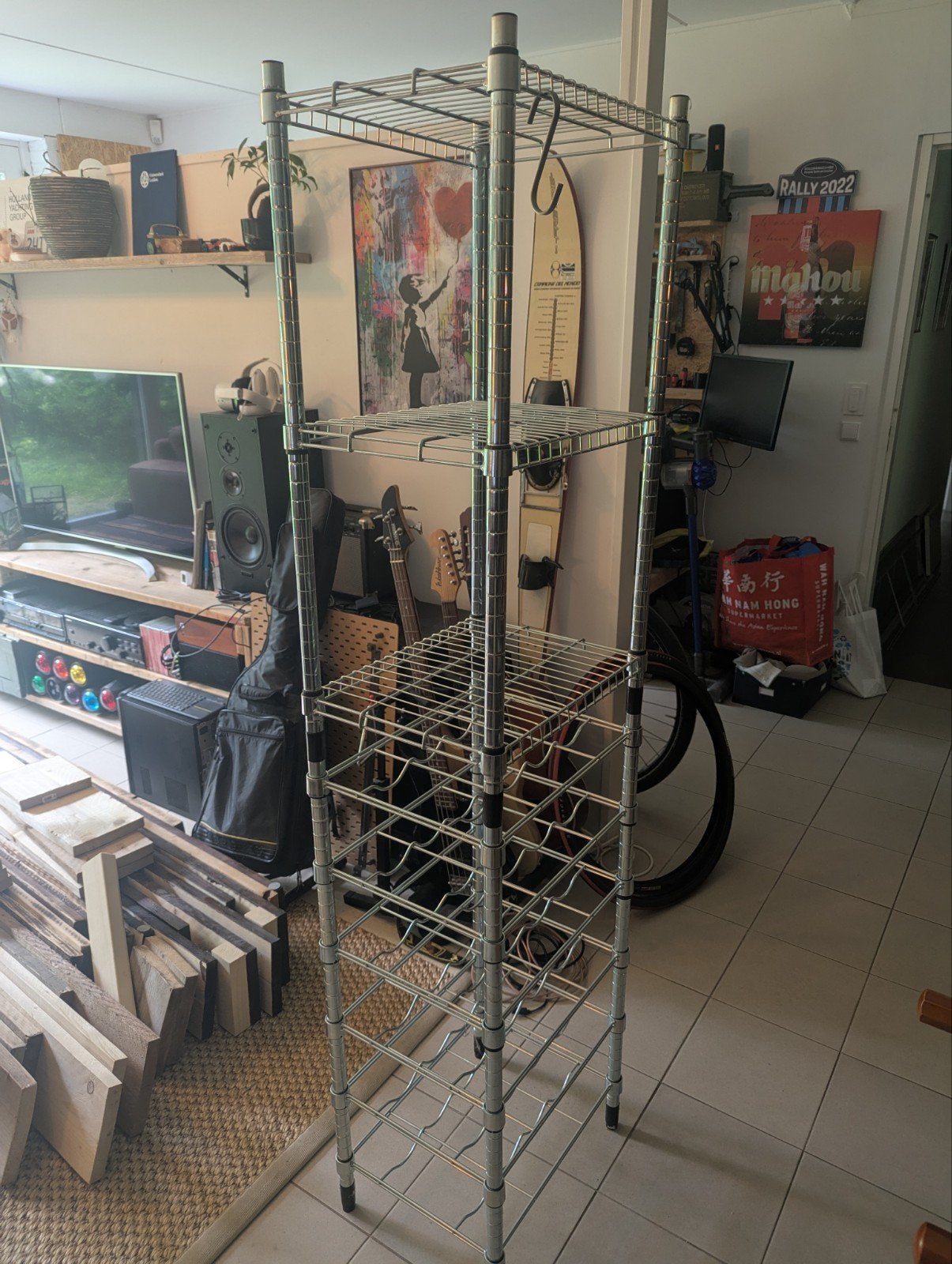 IKEA Omar Kastelement stellingkast voorraadkast keukenkas, Huis en Inrichting, Kasten | Stellingkasten, Ophalen, Gebruikt