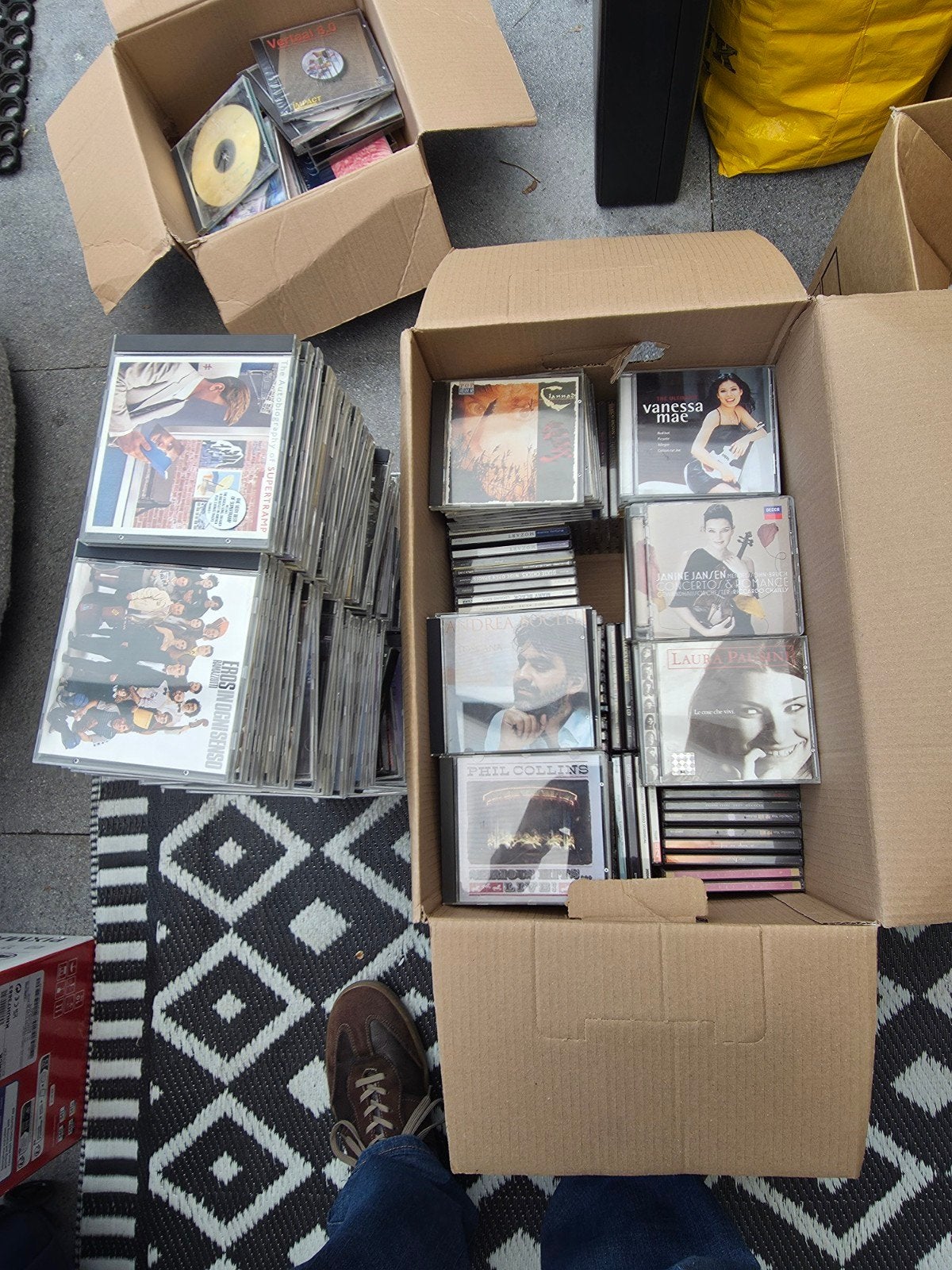 Grote collectie diverse CD's - Pop, Klassiek, Rock, Ophalen, Gebruikt