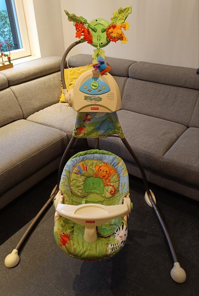 Fisher Price schommelstoel, Kinderen en Baby's, Ophalen, Fisher-Price, Schommelstoel, Verstelbaar