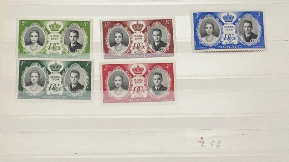 Postzegels Monaco: postfris, Ophalen of Verzenden, Monaco, Postfris
