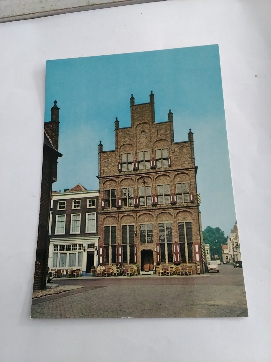 Ansichtkaart Doesburg - Restaurant De Waag, Ophalen of Verzenden, 1960 tot 1980, Ongelopen, Gelderland