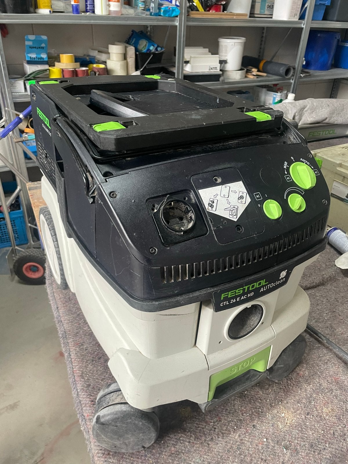 Festool CTL 26 E AC HD Industriële Stofzuiger, Doe-het-zelf en Verbouw, Reinigingsmachines, Ophalen, Zo goed als nieuw