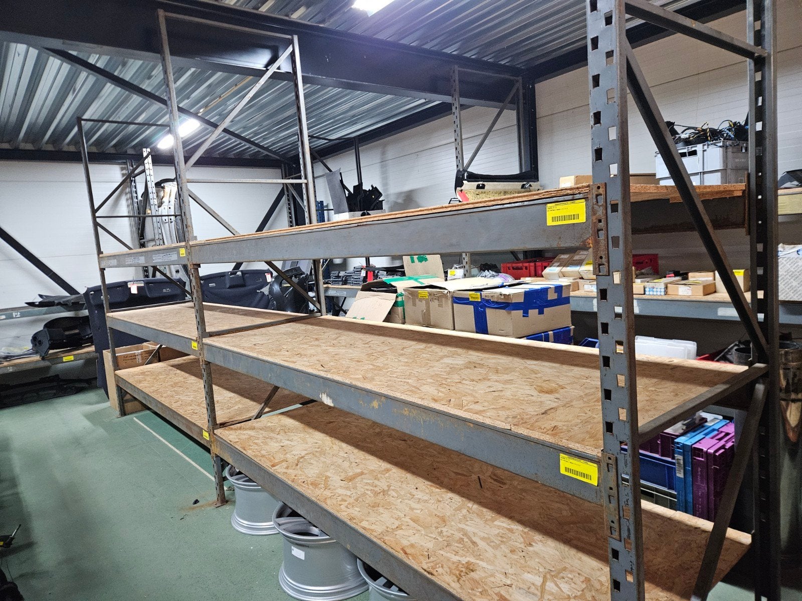 Stelling pallet stelling vakstelling pallet, Ophalen