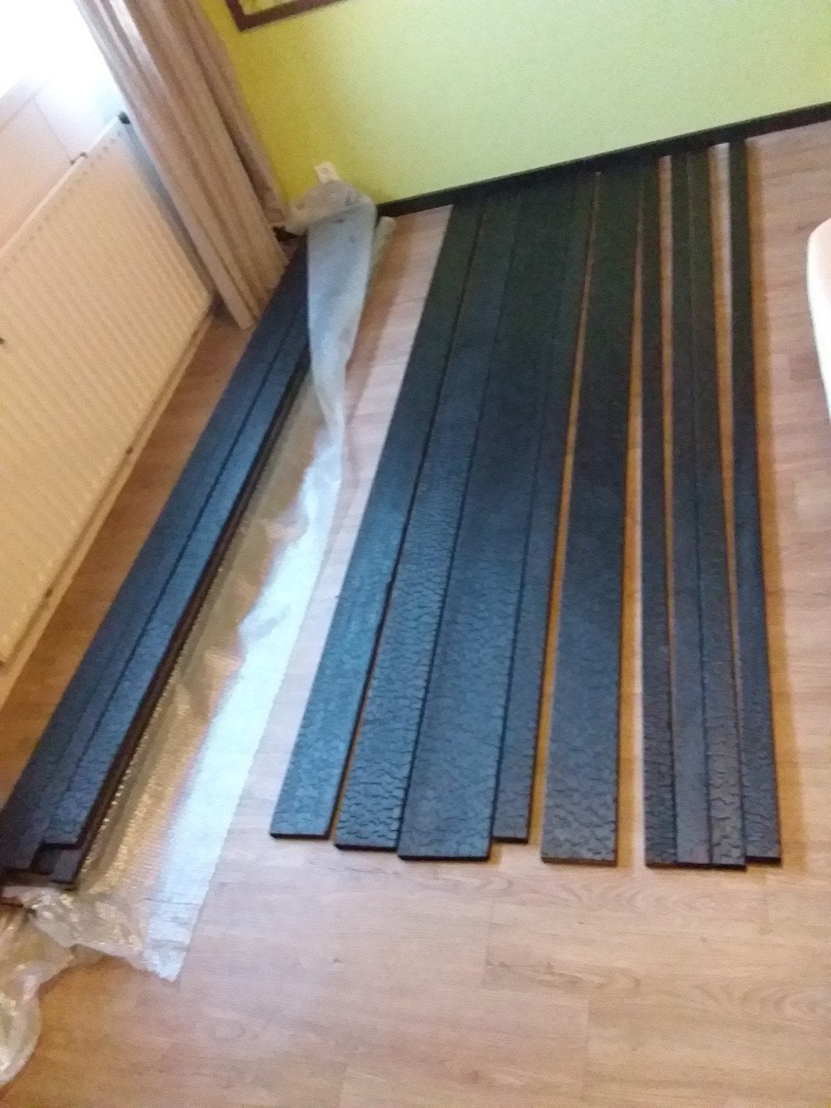 Shou sugi ban planken 2.65 cm x ongeveer 285 cm, Ophalen, Minder dan 25 mm, Plank, Minder dan 200 cm