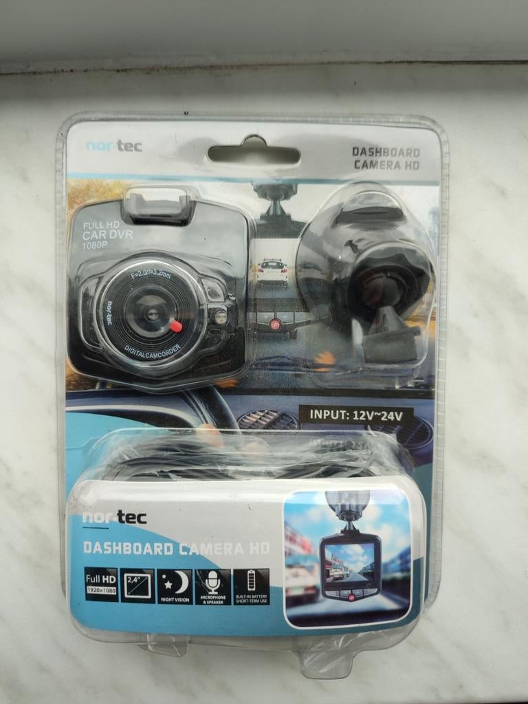 Nor-Tec Full HD Dashcam 1080P met Nachtzicht, Ophalen of Verzenden, Nieuw