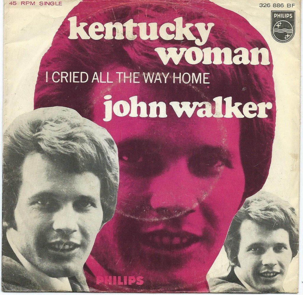 John Walker- Kentucky Woman, Cd's en Dvd's, Vinyl Singles, Verzenden, 7 inch, Zo goed als nieuw, Pop