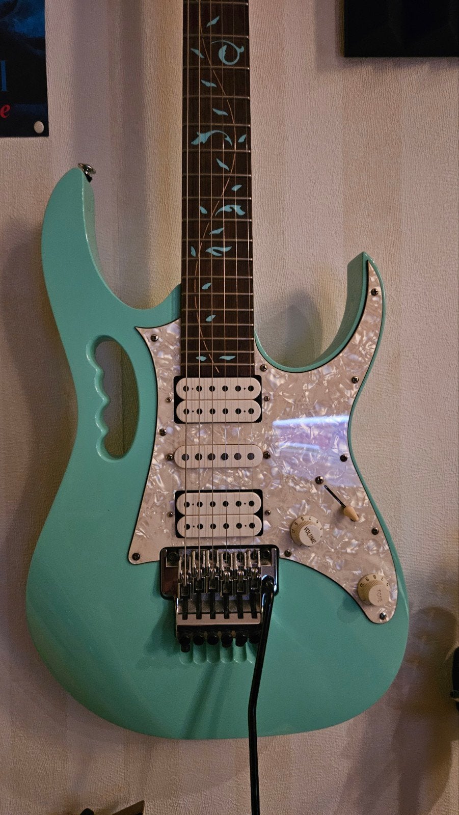 Ibanez JEM70V SFG, Ophalen, Zo goed als nieuw, Solid body, Ibanez