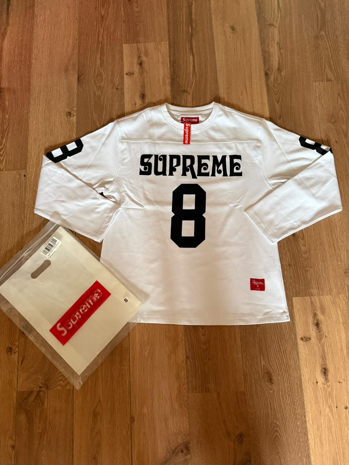 Supreme Longsleeve (NEW), Ophalen of Verzenden, Nieuw, Maat 48/50 (M), Wit