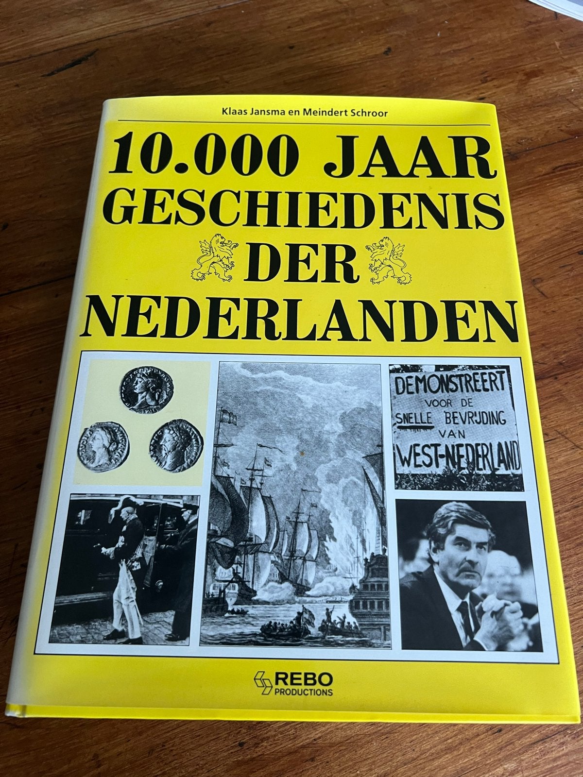 10.000 Jaar Geschiedenis der Nederlanden - Klaas Jansma, Ophalen of Verzenden, 20e eeuw of later, Zo goed als nieuw