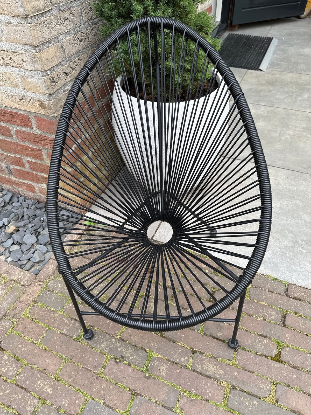 Nieuwe zwarte tuinstoel voor kinderen, Ophalen, Nieuw, Kunststof