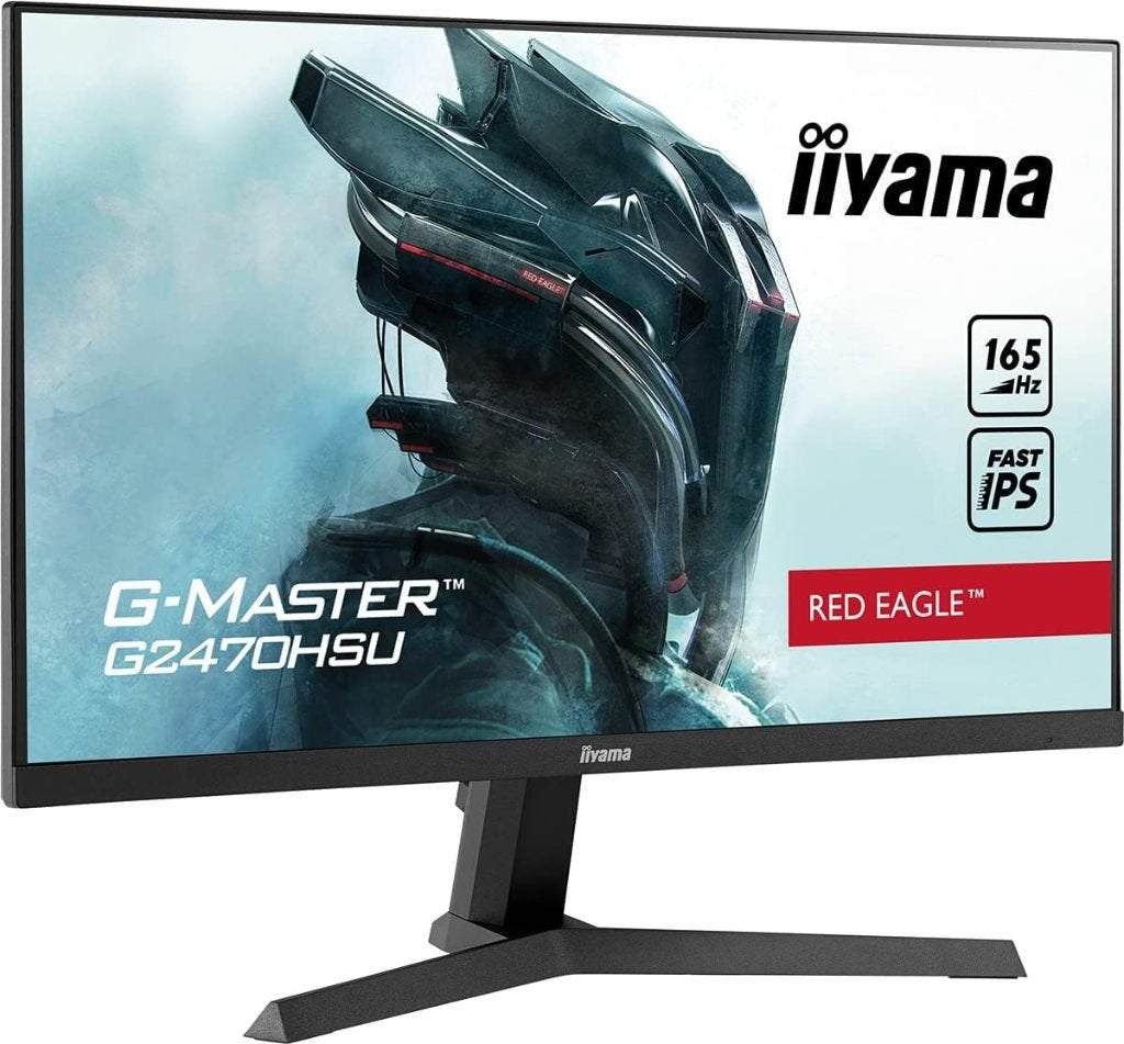 Gaming Monitor (Iiyama 24" G-Master G2470HSU-B1 Red Eagle ), Computers en Software, Monitoren, IPS, Full HD, Zo goed als nieuw