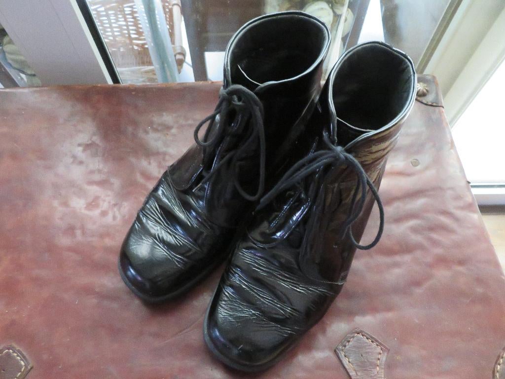 Dames schoenen maat 39 zwart lak Z.G.A.N. Greenway, Zwart, Lage of Enkellaarzen, Zo goed als nieuw, Ophalen of Verzenden